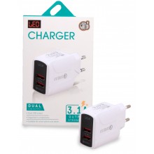Блок питания POWER Quick Charge 3.0 Белый компактное зарядное устройство с 2 USB выходами сетевой адаптер ЮСБ в обычную розетку Блок питания POWER Quick Charge 3.0 Белый компактное зарядное устройство с 2 USB выходами сетевой адаптер ЮСБ в обычную розетку