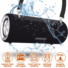 Колонка Hopestar H39 Чёрная беспроводная портативная акустическая блютуз система с PowerBank FM micro SD Колонка Hopestar H39 Чёрная беспроводная портативная акустическая блютуз система с PowerBank FM micro SD
