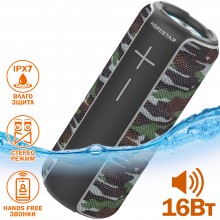 Портативная беспроводная акустическая блютуз колонка Hopestar Р30 Камуфляж Bluetooth Переносная Музыкальная система со встроенным сабвуфером и светом USB AUX Портативная беспроводная акустическая блютуз колонка Hopestar Р30 Камуфляж Bluetooth Переносная Музыкальная система со встроенным сабвуфером и светом USB AUX
