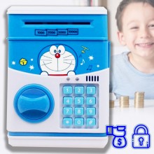 Копилка сейф электронная Saving Box Голубой детская с кодовым замком и музыкой игрушка для детей Копилка сейф электронная Saving Box Голубой детская с кодовым замком и музыкой игрушка для детей
