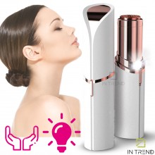 Эпилятор Flawless для лица - электробритва женская для депиляции лица – Лучший триммер для удаления волос с тела в домашних условиях – депилятор губной в виде помады Эпилятор Flawless для лица - электробритва женская для депиляции лица – Лучший триммер для удаления волос с тела в домашних условиях – депилятор губной в виде помады