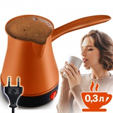 Электрическая турка SINBO SCM-2928 Оранжевая ручная кофеварка для кофе по турецки электротурка для дома офиса Электрическая турка SINBO SCM-2928 Оранжевая ручная кофеварка для кофе по турецки электротурка для дома офиса