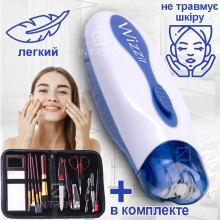 Эпилятор My-Twizze (Wizzit) х50 Сине-белый женский триммер для лица электробритва для депиляции волос с тела зоны бикини в домашних условиях Эпилятор My-Twizze (Wizzit) х50 Сине-белый женский триммер для лица электробритва для депиляции волос с тела зоны бикини в домашних условиях