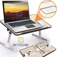 Стол для ноутбука ELaptop Desk A8 Бежевый подставка трансформер складная для компьютера Стол для ноутбука ELaptop Desk A8 Бежевый подставка трансформер складная для компьютера