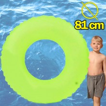 Надувной круг Неон Intex Зелёный 81 см для плавания и отдыха Водная летняя игрушка Надувной круг Неон Intex Зелёный 81 см для плавания и отдыха Водная летняя игрушка