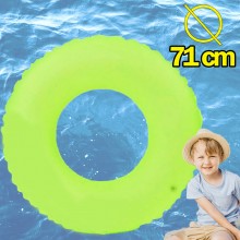 Надувной круг для плавания Неон Intex 71 см Зелёный детские водные ходунки от 1 до 2 лет Надувной круг для плавания Неон Intex 71 см Зелёный детские водные ходунки от 1 до 2 лет