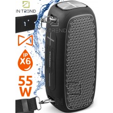 Колонка Hopestar A30 Чёрная 55 Вт Беспроводная переносная влагозащищенная акустическая система Bluetooth с Power Bank с басами Колонка Hopestar A30 Чёрная 55 Вт Беспроводная переносная влагозащищенная акустическая система Bluetooth с Power Bank с басами