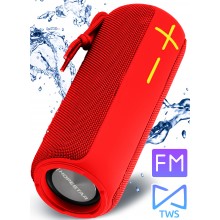 Колонка Hopestar P24 Красная Беспроводная переносная влагозащищенная акустическая система Bluetooth SD TWS Колонка Hopestar P24 Красная Беспроводная переносная влагозащищенная акустическая система Bluetooth SD TWS
