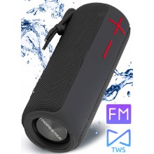 Колонка Hopestar P24 Чёрная Беспроводная переносная влагозащищенная акустическая система Bluetooth SD TWS Колонка Hopestar P24 Чёрная Беспроводная переносная влагозащищенная акустическая система Bluetooth SD TWS