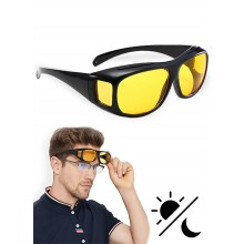 Антибликовые Солнцезащитные очки HD glasses protection Day&Night Желто-черный для водителей велосипедистов солнцезащитные Антибликовые Солнцезащитные очки HD glasses protection Day&Night Желто-черный для водителей велосипедистов солнцезащитные