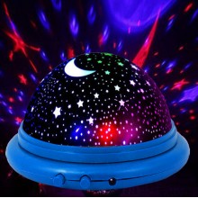 Ночник проектор звездного неба Star Master Dream Голубой Круглый светильник RGB дискошар Ночник проектор звездного неба Star Master Dream Голубой Круглый светильник RGB дискошар