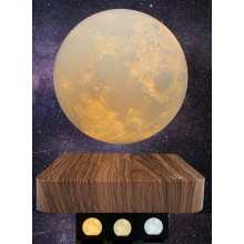 Левитирующий Ночник Луна Moon Белый 13 см Настольная летающая магнитная сенсорная лампа Левитирующий Ночник Луна Moon Белый 13 см Настольная летающая магнитная сенсорная лампа