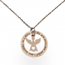 Серебряный кулон символ Украины Family Tree Jewelry на серебряной цепочке «Ангел» регулируется родированный для друзей и родных Серебряный кулон символ Украины Family Tree Jewelry на серебряной цепочке «Ангел» регулируется родированный для друзей и родных