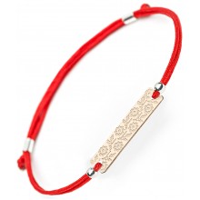 Серебряный браслет Вышиванка символы Украины Family Tree Jewelry «Орнамент Растительный Соняхи» красный на шелковой нити регулируется родованный для женщин Серебряный браслет Вышиванка символы Украины Family Tree Jewelry «Орнамент Растительный Соняхи» красный на шелковой нити регулируется родованный для женщин