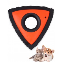 Щётка для удаления чистки шерсти Mini Pet Hair Detailer Оранжевая для авто салона одежды дивана Универсальная Щётка для удаления чистки шерсти Mini Pet Hair Detailer Оранжевая для авто салона одежды дивана Универсальная