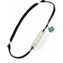 Серебряный браслет Family Tree Jewelry Вышиванка на шнурке чёрная шелковая нить «Николаевская область» регулируеться родированное серебро Серебряный браслет Family Tree Jewelry Вышиванка на шнурке чёрная шелковая нить «Николаевская область» регулируеться родированное серебро