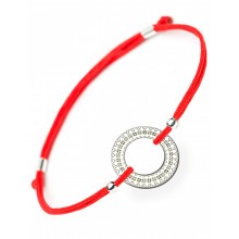 Серебряный браслет Family Tree Jewelry Вышиванка на шнурке красная шелковая нить «Харьковская область» регулируеться родированное серебро Серебряный браслет Family Tree Jewelry Вышиванка на шнурке красная шелковая нить «Харьковская область» регулируеться родированное серебро