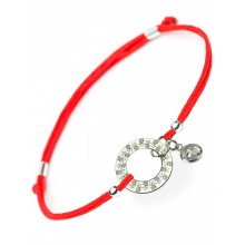 Серебряный браслет Family Tree Jewelry Вышиванка на шнурке шелковая красная нить «Киевская область» регулируеться родированное серебро Серебряный браслет Family Tree Jewelry Вышиванка на шнурке шелковая красная нить «Киевская область» регулируеться родированное серебро