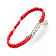 Серебряный браслет шамбала плетеный Family Tree Jewelry Вышиванка красная шелковая нить «Сумская область» с сердцем регулируеться родированное серебро Серебряный браслет шамбала плетеный Family Tree Jewelry Вышиванка красная шелковая нить «Сумская область» с сердцем регулируеться родированное серебро