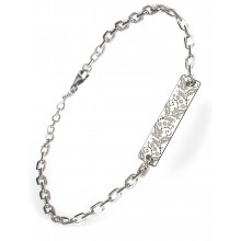 Серебряный браслет Family Tree Jewelry Вышиванка на цепочке «Черниговская область» регулируеться родированное серебро Серебряный браслет Family Tree Jewelry Вышиванка на цепочке «Черниговская область» регулируеться родированное серебро