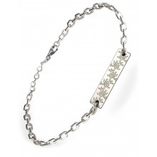 Серебряный браслет Family Tree Jewelry Вышиванка на цепочке «Херсон» регулируеться родированное серебро Серебряный браслет Family Tree Jewelry Вышиванка на цепочке «Херсон» регулируеться родированное серебро