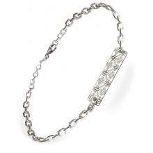 Серебряный браслет Family Tree Jewelry Вышиванка на цепочке «Житомир» регулируеться родированное серебро Серебряный браслет Family Tree Jewelry Вышиванка на цепочке «Житомир» регулируеться родированное серебро