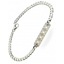 Серебряный браслет Family Tree Jewelry Вышиванка на цепочке «Подсолнухи» регулируеться родированное серебро Серебряный браслет Family Tree Jewelry Вышиванка на цепочке «Подсолнухи» регулируеться родированное серебро