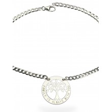 Серебряная цепочка Family Tree Jewelry 50 см семейное древо «Family is always with you» регулируеться родированное серебро подвеска Серебряная цепочка Family Tree Jewelry 50 см семейное древо «Family is always with you» регулируеться родированное серебро подвеска