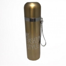 Стальной термос My Fashion style 480 мл Gold Стальной термос My Fashion style 480 мл Gold