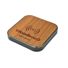 Беспроводная зарядка WoodbooD Wireless Charge Standart Black Беспроводная зарядка WoodbooD Wireless Charge Standart Black