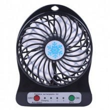 Портативный настольный Мини-вентилятор Portable Fan Mini Чёрный Портативный настольный Мини-вентилятор Portable Fan Mini Чёрный