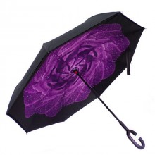 Зонт обратного сложения Vip-brella Азалия Фиолетовая роса Зонт обратного сложения Vip-brella Азалия Фиолетовая роса