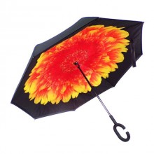 Зонт обратного сложения Vip-brella Георгин Огненный Зонт обратного сложения Vip-brella Георгин Огненный