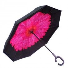 Зонт обратного сложения Vip-brella Георгин Розовый Зонт обратного сложения Vip-brella Георгин Розовый