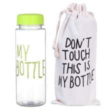 Бутылка для воды My Bottle с чехлом 500 мл Зеленая Бутылка для воды My Bottle с чехлом 500 мл Зеленая