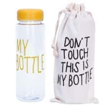 Бутылка для воды My Bottle с чехлом 500 мл Желтая Бутылка для воды My Bottle с чехлом 500 мл Желтая