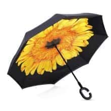 Зонт обратного сложения Vip-brella Жёлтый цветок Зонт обратного сложения Vip-brella Жёлтый цветок