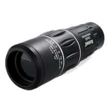 Монокуляр с 16-ти кратным зумом и двойным фокусом Bushnell 16x52 Черный Монокуляр с 16-ти кратным зумом и двойным фокусом Bushnell 16x52 Черный