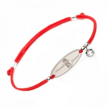 Серебряный браслет Family Tree Jewelry дружественный на шнурке - Friends Forever Bracelet Серебряный браслет Family Tree Jewelry дружественный на шнурке - Friends Forever Bracelet