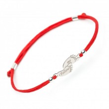 Серебряный браслет Family Tree Jewelry дружественный на шнурке - Follow Me Серебряный браслет Family Tree Jewelry дружественный на шнурке - Follow Me