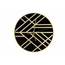 Настенные часы WawDeco Modern Black с безшумным кварцевым механизмом Настенные часы WawDeco Modern Black с безшумным кварцевым механизмом