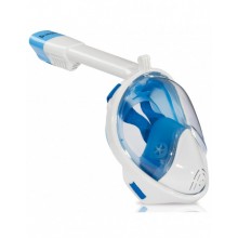 Маска для плавания Seagard Easy Breath II L/XL панорамная с креплением для камеры Бело-синяя Маска для плавания Seagard Easy Breath II L/XL панорамная с креплением для камеры Бело-синяя