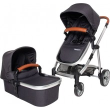 Универсальная детская коляска люлька OSANN K1 Black-Melange Чёрная Универсальная детская коляска люлька OSANN K1 Black-Melange Чёрная