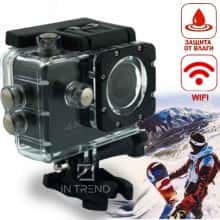 Экшн камера Action DVR SPORT S2 WiFi Чёрная Водонепроницаемая с креплением и аквабоксом для подводной съемки Экшн камера Action DVR SPORT S2 WiFi Чёрная Водонепроницаемая с креплением и аквабоксом для подводной съемки