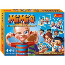 Настольная игра MiMiQ покажите нужную гримасу Настольная игра MiMiQ покажите нужную гримасу