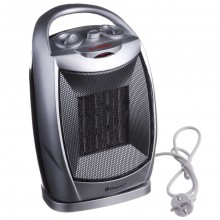 Керамический обогреватель Тепловентилятор Domotec Heater MS 5905 1500 W Дуйка Серый Керамический обогреватель Тепловентилятор Domotec Heater MS 5905 1500 W Дуйка Серый