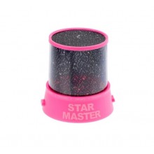 Проектор звездного неба Star Master с USB-кабелем и адаптером Pink Проектор звездного неба Star Master с USB-кабелем и адаптером Pink