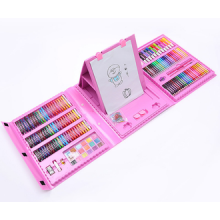Набор для рисования Super Mega Art Set Розовый 208 предметов художественный набор для детского творчества в чемоданчике с мольбертом Набор для рисования Super Mega Art Set Розовый 208 предметов художественный набор для детского творчества в чемоданчике с мольбертом